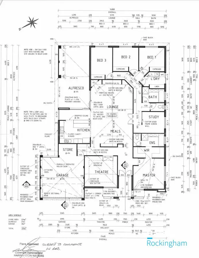Floorplan of Homely house listing, 13 Mosedale Loop, Waikiki WA 6169