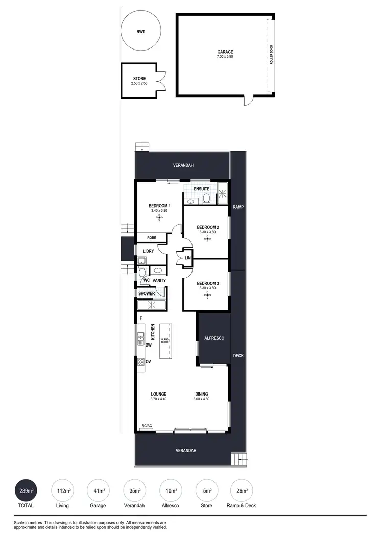 Floorplan of Homely house listing, 19 Giles Street, Encounter Bay SA 5211