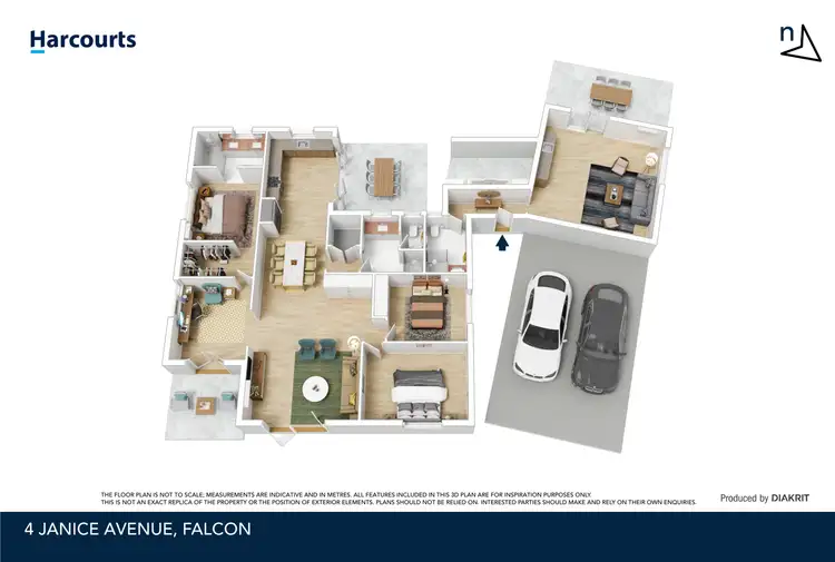 Floorplan of Homely house listing, 4 Janice Avenue, Falcon WA 6210