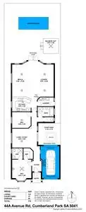 Floorplan of Homely house listing, 44a Avenue Road, Cumberland Park SA 5041