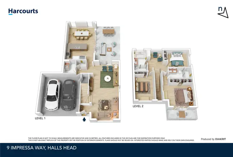 Floorplan of Homely house listing, 9 Impressa Way, Halls Head WA 6210