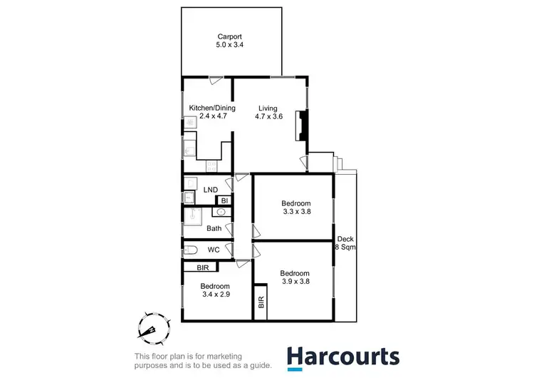 Floorplan of Homely house listing, 5 Panorama Court, Glenorchy TAS 7010