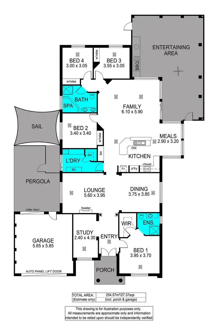 Floorplan of Homely house listing, 28 Chivers Street, Hallett Cove SA 5158