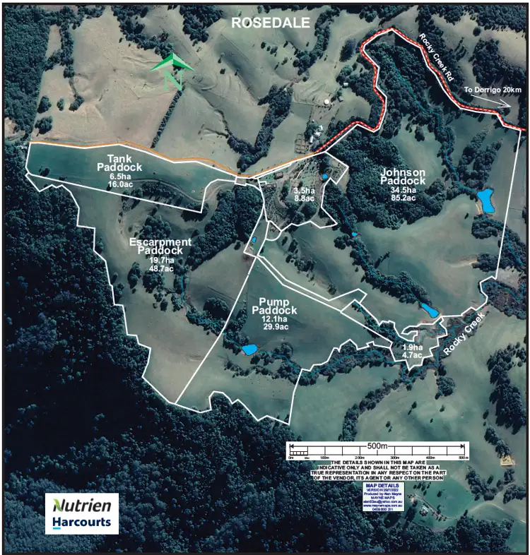 Floorplan of Homely rural property listing, Rosedale/681 Rocky Creek Road, Dorrigo NSW 2453