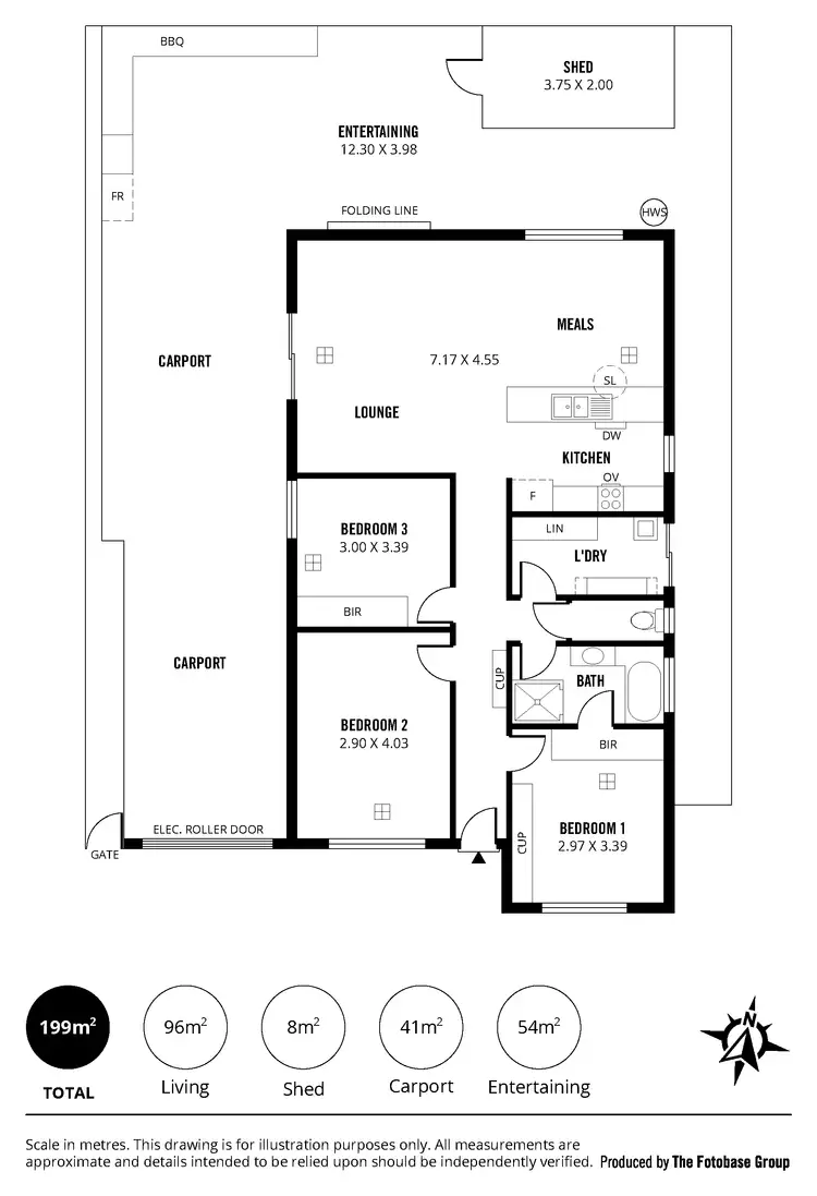 Floorplan of Homely house listing, 35A Chappel Avenue, Morphett Vale SA 5162