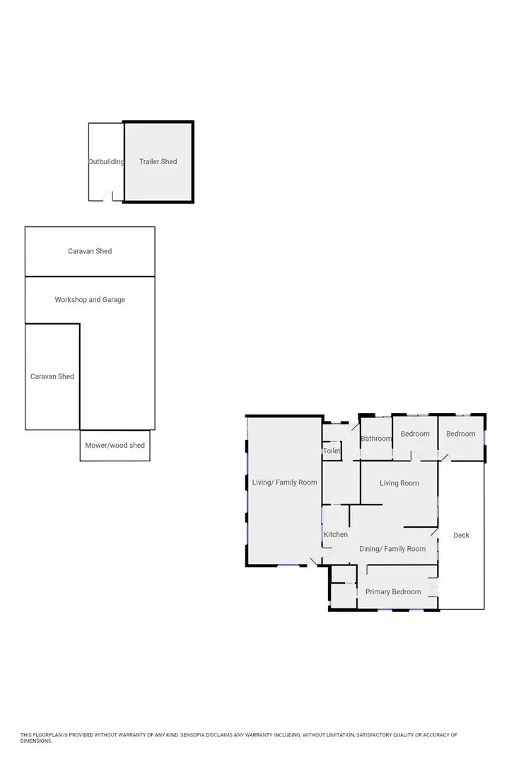 Floorplan of Homely rural property listing, 4143 Western Highway Deep Lead Viaduct, Stawell VIC 3380