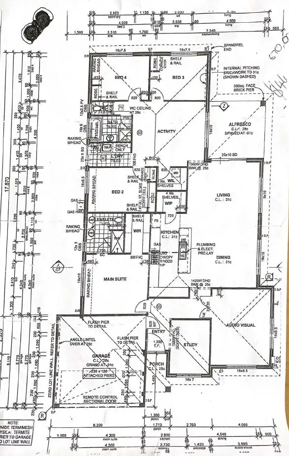 Floorplan of Homely house listing, 12 Carmine Street, Eglinton WA 6034