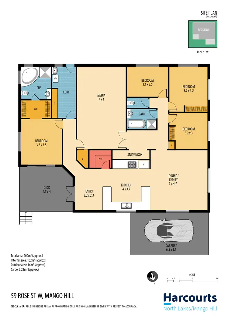 Floorplan of Homely house listing, 59 Rose Street West, Mango Hill QLD 4509