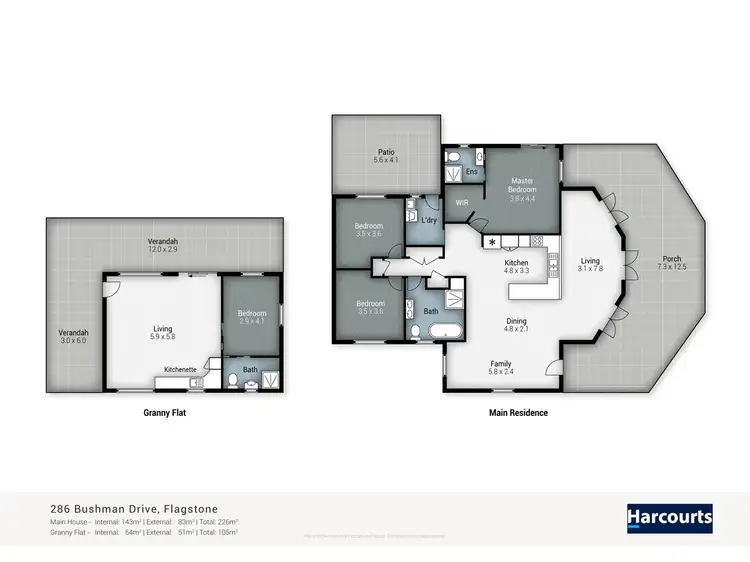 Floorplan of Homely rural property listing, 286 Bushman Drive, Flagstone QLD 4280