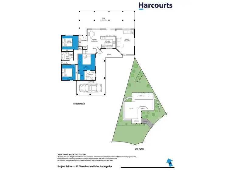 Floorplan of Homely house listing, 37 Chamberlain Drive, Leongatha VIC 3953