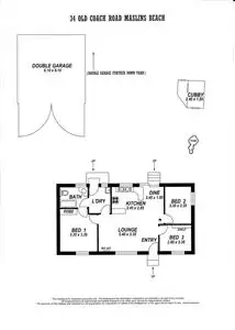 Floorplan of Homely house listing, 34 Old Coach Road, Maslin Beach SA