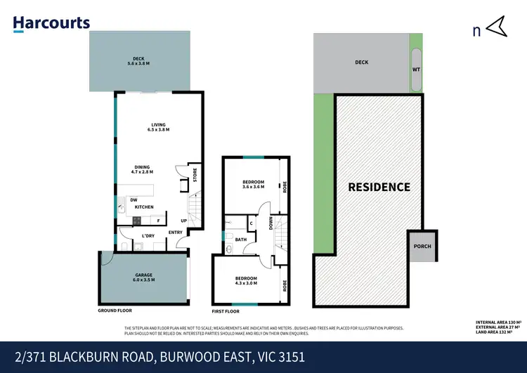 Floorplan of Homely townhouse listing, 2/371 Blackburn Road, Burwood East VIC 3151