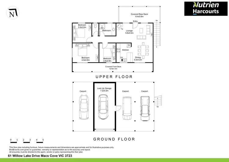 Floorplan of Homely house listing, 48 Willow Lake Drive, Macs Cove VIC 3723