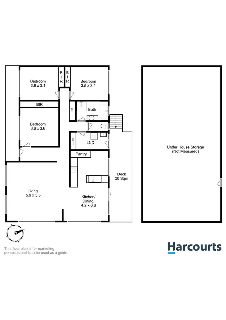 Floorplan of Homely house listing, 21 Grist Street, New Norfolk TAS 7140
