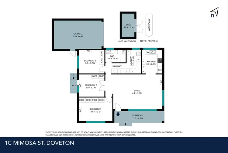 Floorplan of Homely house listing, 1c Mimosa Street, Doveton VIC 3177