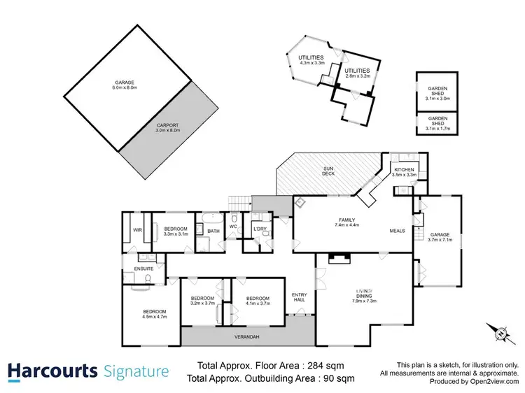 Floorplan of Homely house listing, 9 Renmark Place, Acton Park TAS 7170