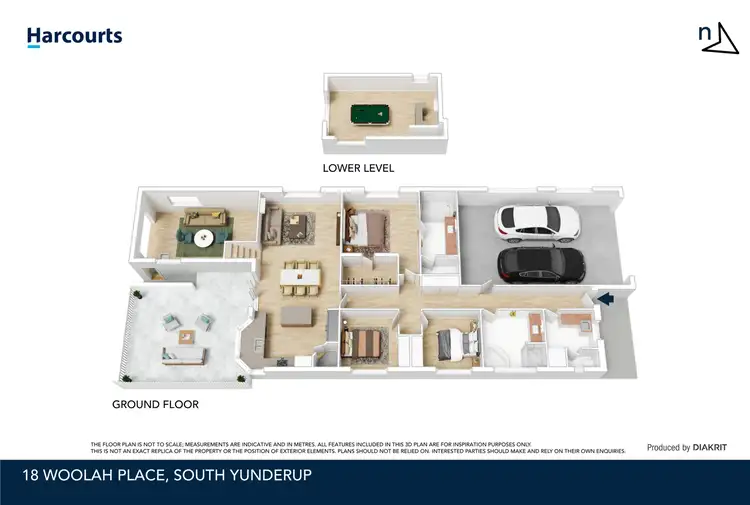 Floorplan of Homely house listing, 18 Woolah Place, South Yunderup WA 6208