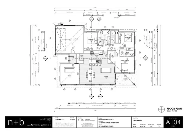 Floorplan of Homely house listing, 13 Tower Place, West Ulverstone TAS 7315