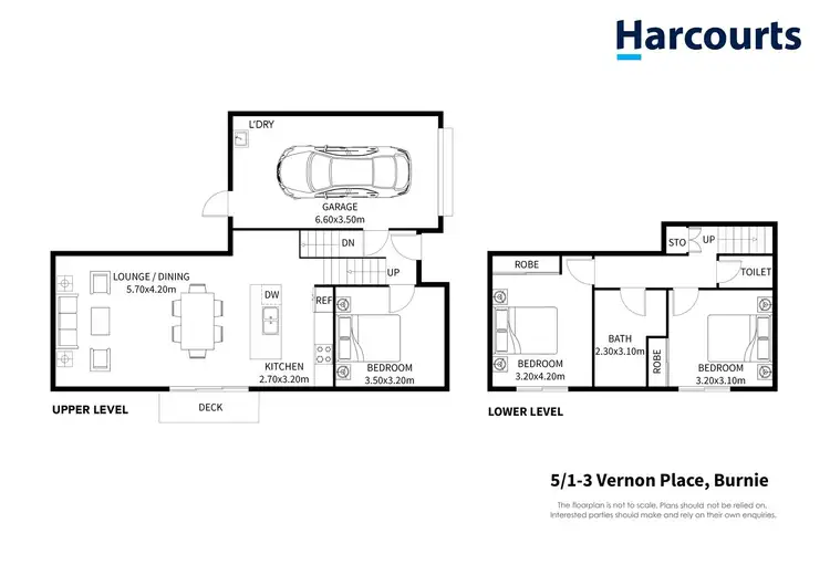 Floorplan of Homely villa listing, 5/1-3 Vernon Place, Burnie TAS 7320