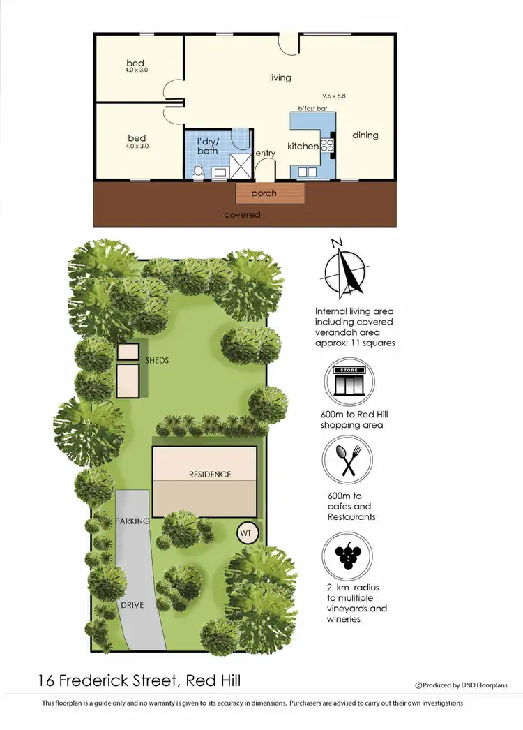 Floorplan of Homely house listing, 16 Frederick Street, Red Hill VIC 3937