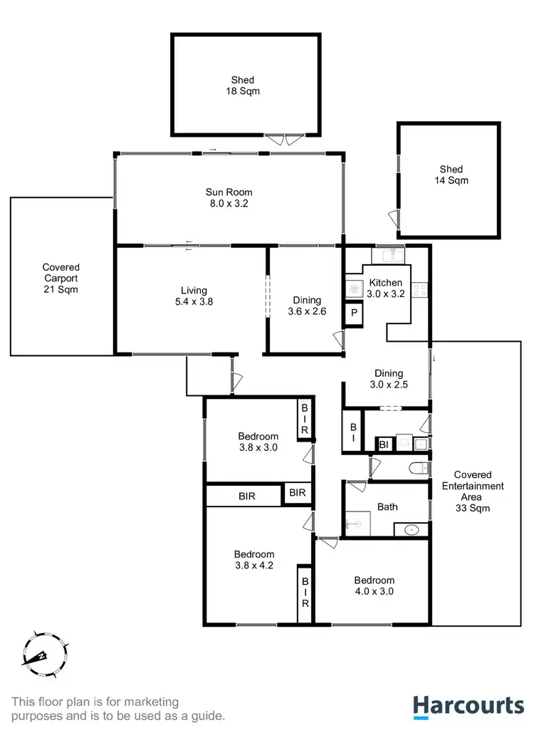 Floorplan of Homely house listing, 5 Terrina Street, Lauderdale TAS 7021