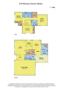 Floorplan of Homely unit listing, 6/16 Wirraway Crescent, Norlane VIC