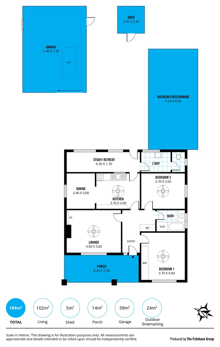 Floorplan of Homely house listing, 431 Goodwood Road, Westbourne Park SA 5041