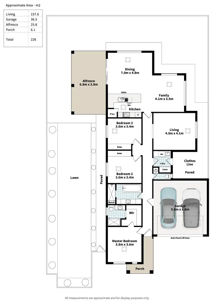 Floorplan of Homely house listing, 21 Hudson Street, Seaford Meadows SA 5169