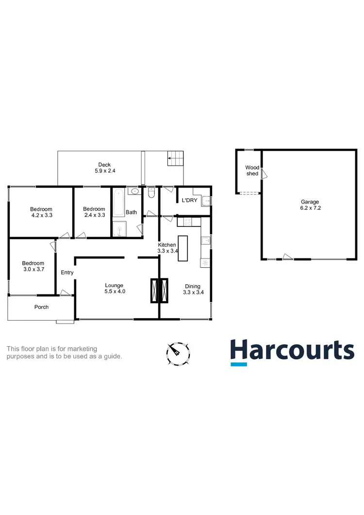 Floorplan of Homely house listing, 12 Ford Road, Pontville TAS 7030