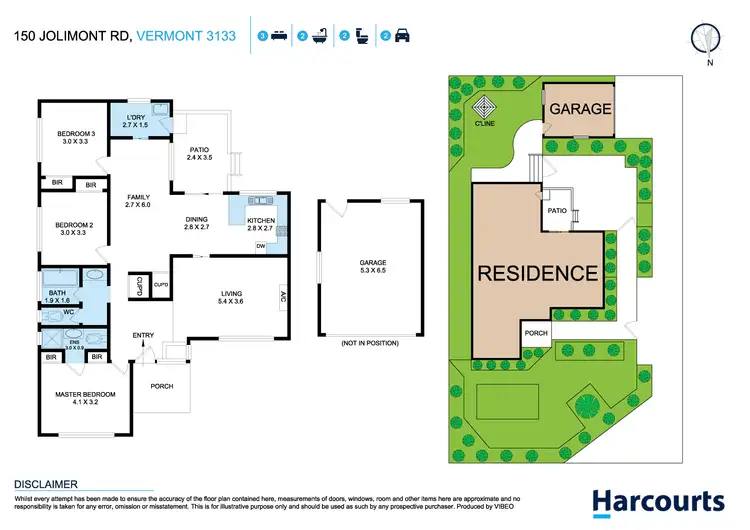 Floorplan of Homely house listing, 150 Jolimont Road, Vermont VIC 3133