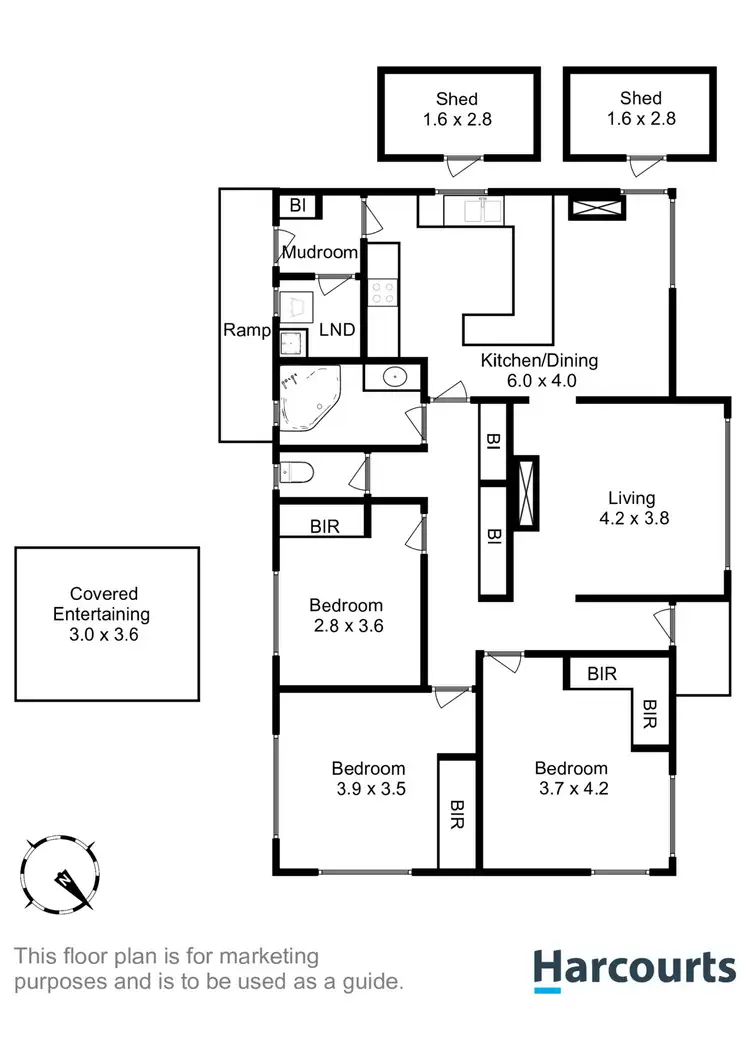 Floorplan of Homely house listing, 207 Derwent Avenue, Lindisfarne TAS 7015