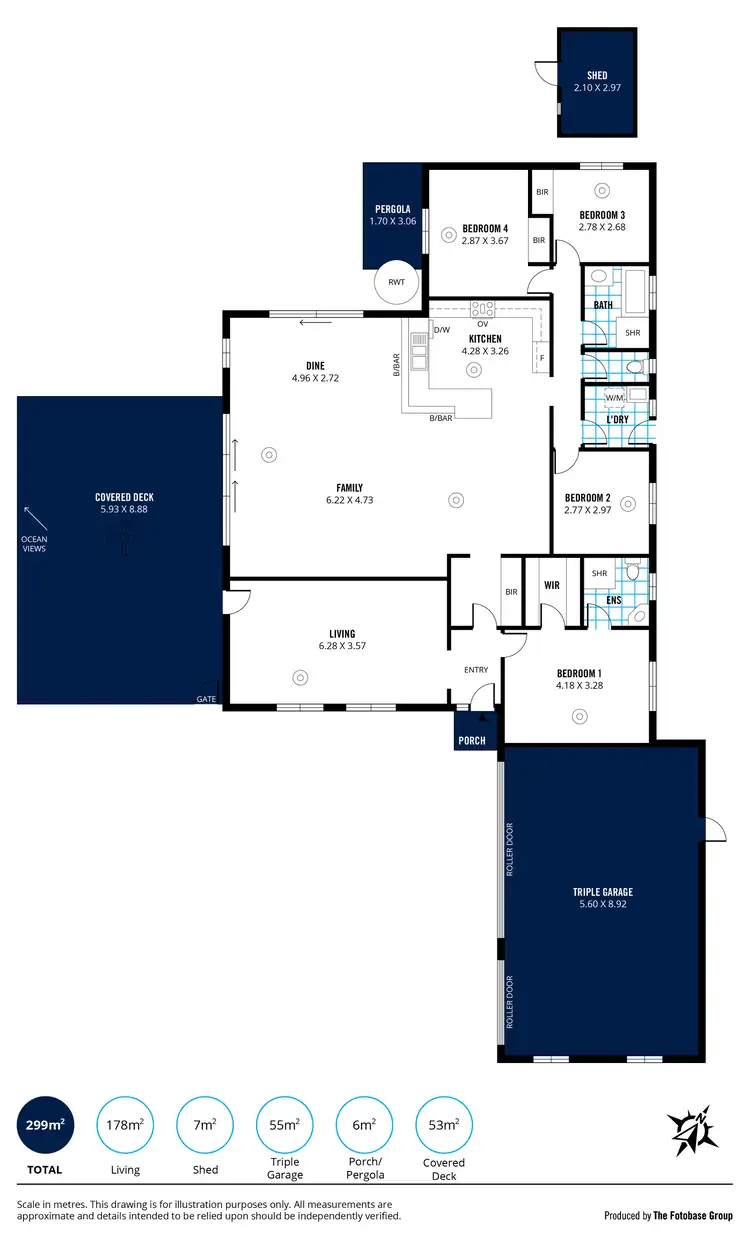 Floorplan of Homely house listing, 17 Luderitz Close, Hallett Cove SA 5158