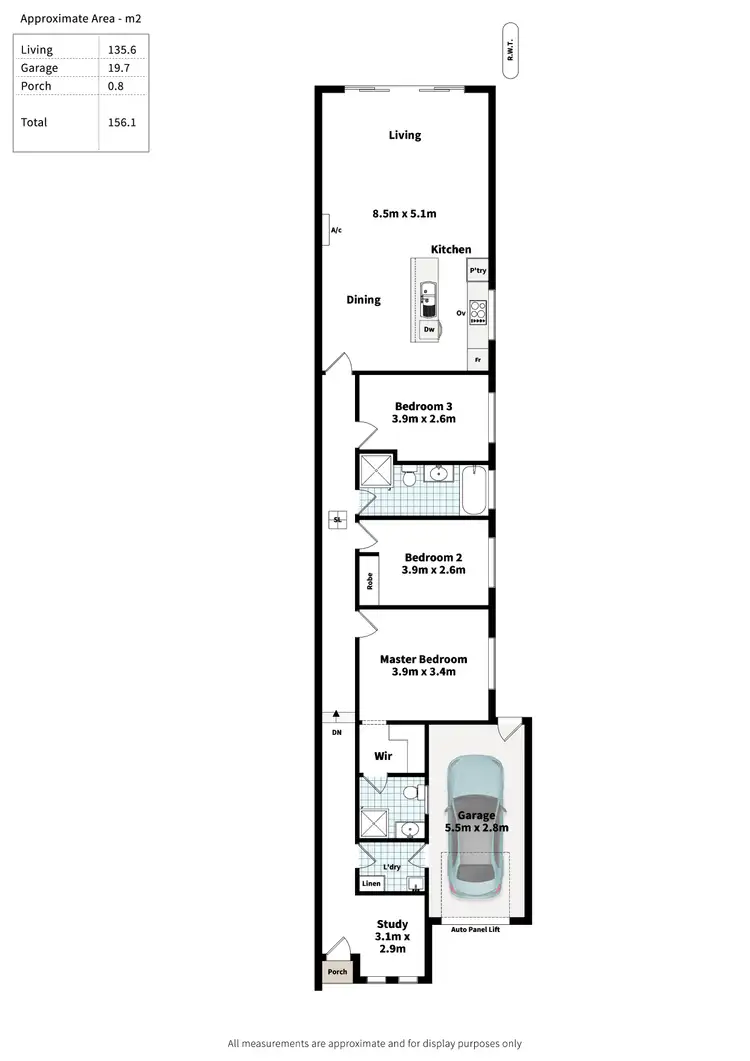 Floorplan of Homely house listing, 34A Guthrie Road, Christies Beach SA 5165