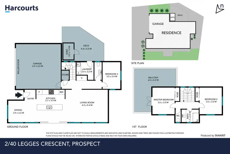 Floorplan of Homely unit listing, 2/40 Legges Crescent, Prospect TAS 7250