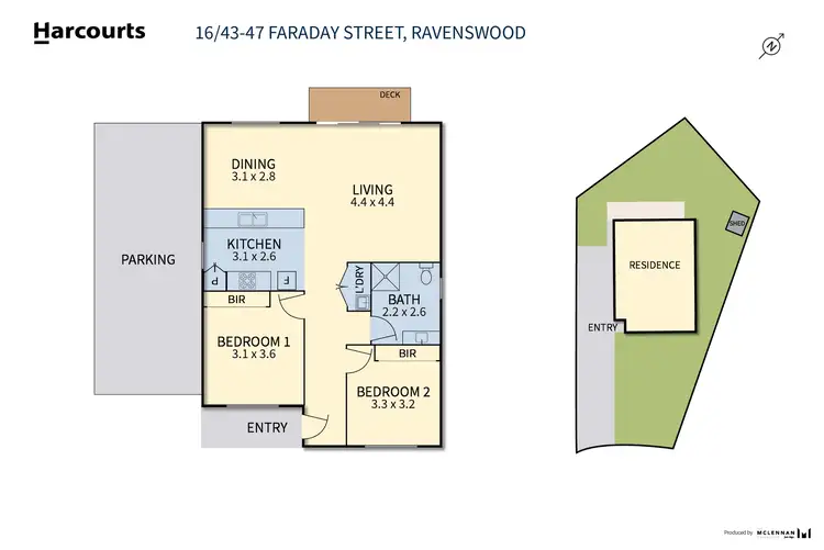 Floorplan of Homely house listing, 16/43-47 Faraday Street, Ravenswood TAS 7250