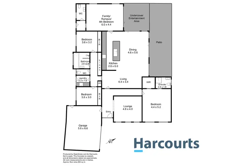 Floorplan of Homely house listing, 16 Markm Court, West Ulverstone TAS 7315