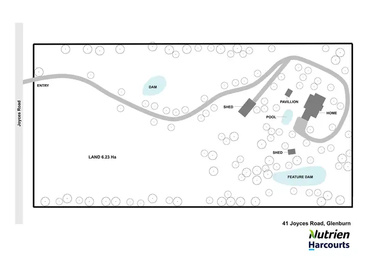 Floorplan of Homely rural property listing, 41 Joyces Road, Glenburn VIC 3717