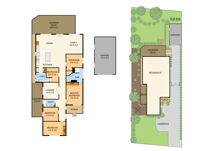 Floorplan of Homely house listing, 69 Underwood Road, Ferntree Gully VIC 3156