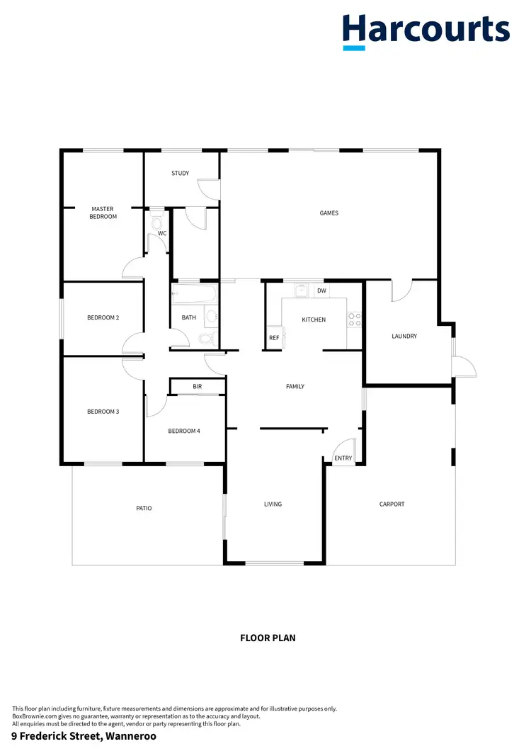 Floorplan of Homely house listing, 9 Frederick Street, Wanneroo WA 6065