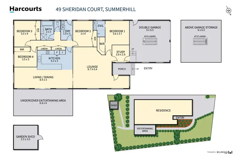Floorplan of Homely house listing, 49 Sheridan Court, Summerhill TAS 7250