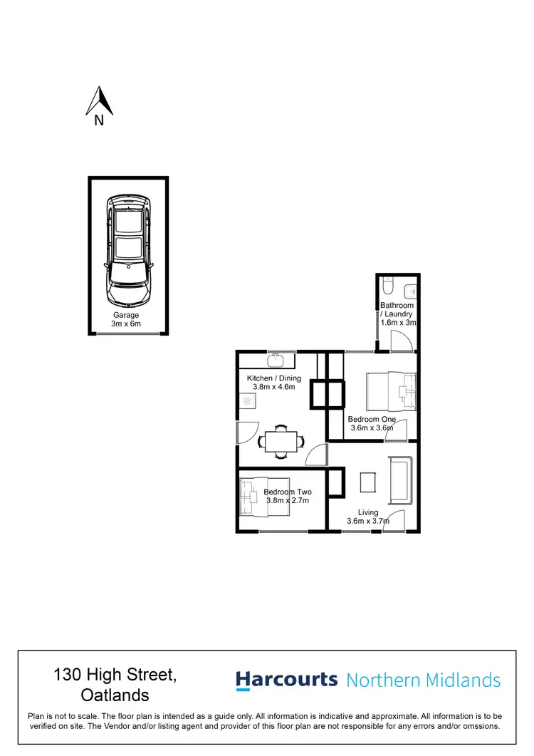 Floorplan of Homely house listing, 130 High Street, Oatlands TAS 7120