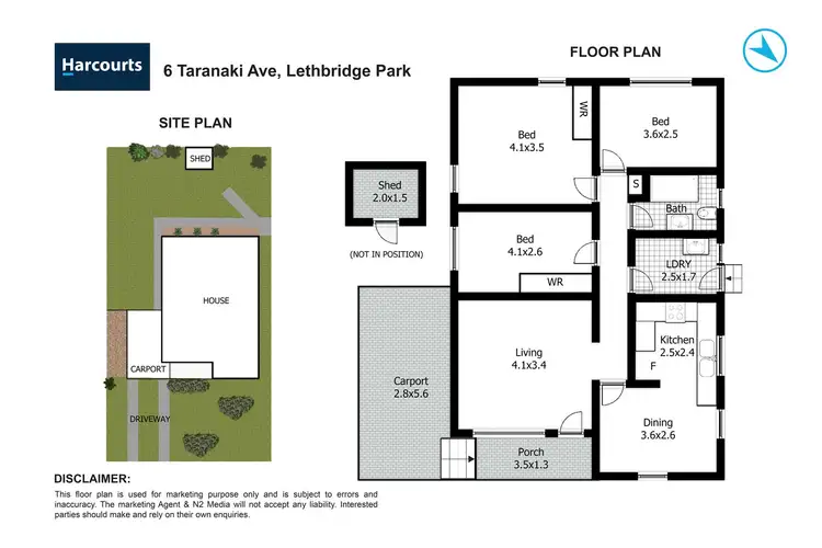 Floorplan of Homely house listing, 6 Taranaki Avenue, Lethbridge Park NSW 2770