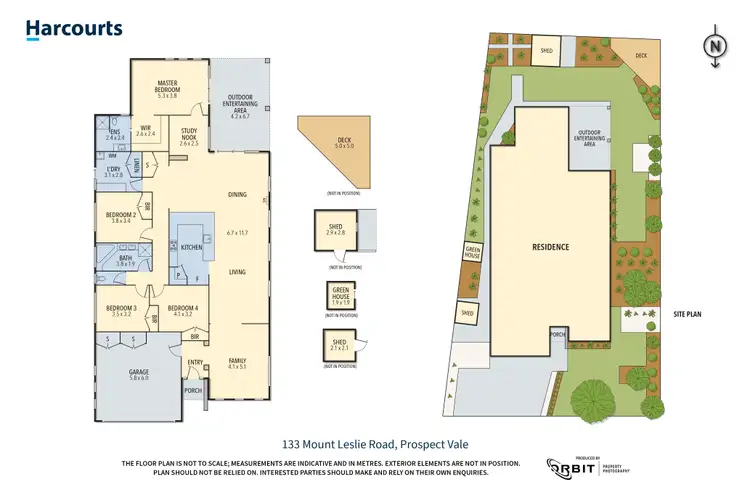 Floorplan of Homely house listing, 133 Mount Leslie Road, Prospect Vale TAS 7250