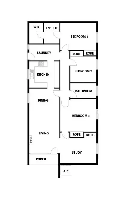 Floorplan of Homely house listing, 21 Memorial Avenue, Gillen NT 870
