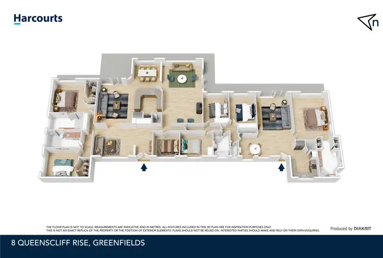 Floorplan of Homely house listing, 8 Queenscliff Rise, Greenfields WA 6210