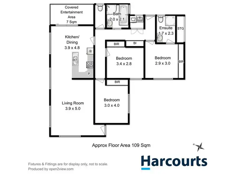 Floorplan of Homely unit listing, 4/8 Clarence Cr, Rokeby TAS 7019
