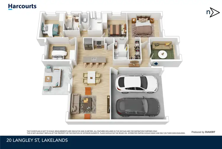 Floorplan of Homely house listing, 20 Langley Street, Lakelands WA 6180