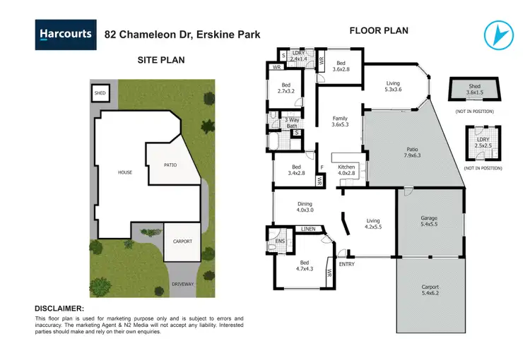 Floorplan of Homely house listing, 82 Chameleon Drive, Erskine Park NSW 2759