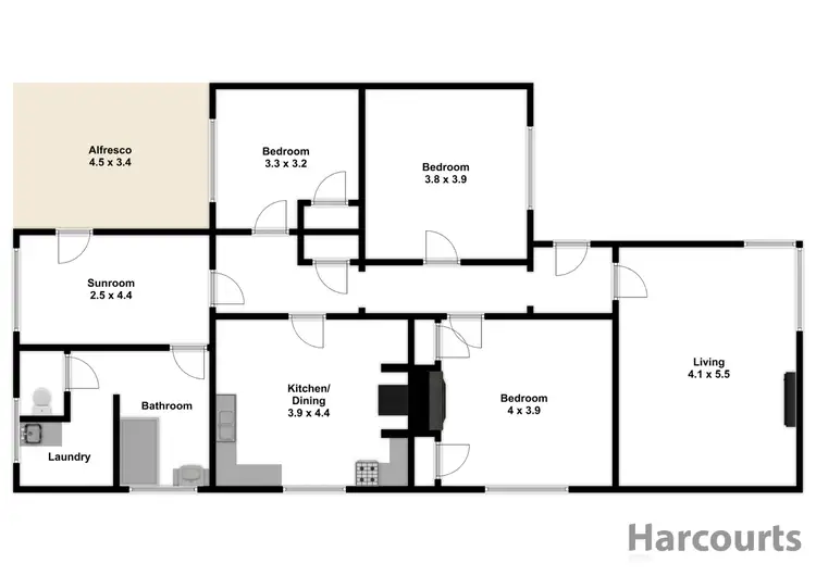 Floorplan of Homely house listing, 80 Waterloo Road, Trafalgar VIC 3824