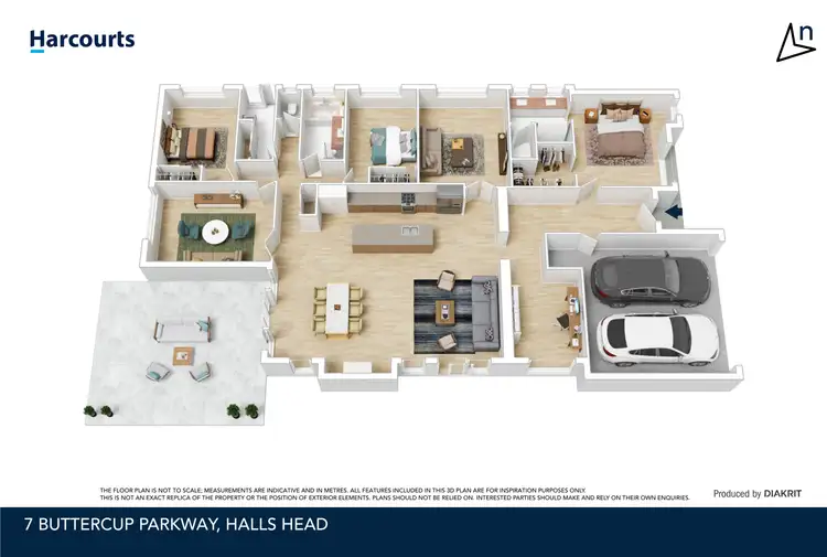 Floorplan of Homely house listing, 7 Buttercup Parkway, Halls Head WA 6210